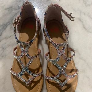 Sparkly sandals